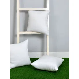 UrbanArts White 3 Pcs Striped Filled Cushion-picture-17