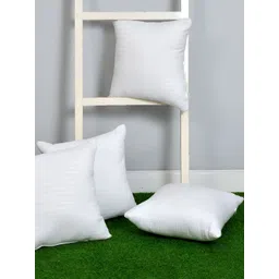 UrbanArts White 4 Pcs Striped Filled Cushion-picture-39