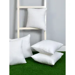 UrbanArts White 5 Pcs Striped Filled Cushion-picture-23