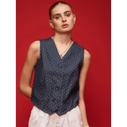 urbangrace by kassually Printed Women Waistcoat-picture-19