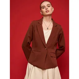 URBANGRACE BY KASSUALLY Tailored Fit Notched Lapel Collar Single-Breasted Casual Blazer-picture-13