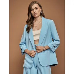 urbangrace by kassually Women Solid Single Breasted Formal Blazer-picture-22