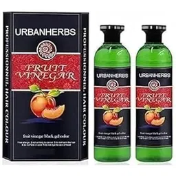 URBANHERBS Fruit Vinegar Hair Color Gel Natural Hair Color Dye for Black Hair Dye For Men and Women. (BLACK, 1000ML)-picture-15