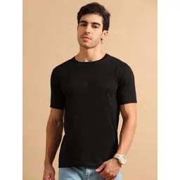 URBANICE Cotton Short Sleeves Round Neck T-shirt-picture-28