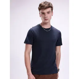 URBANICE Men Solid Round Neck T-shirt-picture-33