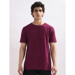 URBANICE Men Solid Round Neck T-shirt-picture-35