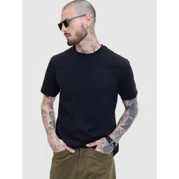 URBANICE Men Solid Round Neck T-shirt-picture-34