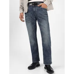 Urbano Fashion Men Bootcut Heavy Fade Stretchable Jeans-picture-29