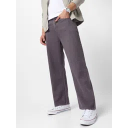 Urbano Fashion Men Loose Fit Washed Non-Stretchable Jeans-picture-28