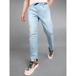 Urbano Fashion Men Mid-Rise Cropped Stretchable Joggers-picture-37