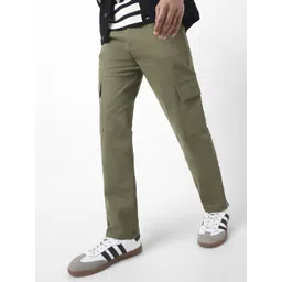 Urbano Fashion Men Regular Fit Solid Cargo Chino Pant with 6 Pockets Stretchable-picture-28