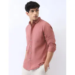 urbano fashion Men Regular Fit Solid Spread Collar Casual Shirt-picture-11