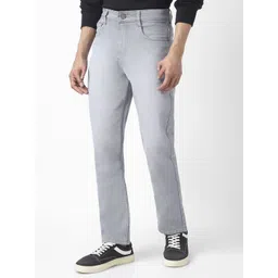 Urbano Fashion Men Straight Fit Heavy Fade Stretchable Jeans-picture-38