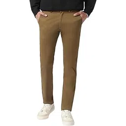 urbano fashion Men's Khaki Cotton Slim Fit Casual Chinos Trousers Stretch (chino-khaki-36-fba)-picture-37