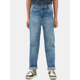 Urbano Juniors Boys Slim Fit Light Fade Stretchable Clean Look Jeans-picture-17