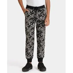 urbano juniors Camouflage Print Joggers with Insert Pockets-picture-44