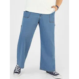 Urbano Plus Baggy Fit Cargo Carpenter Jeans-picture-15