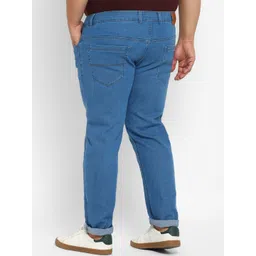 Urbano Plus Men Blue Cuffed Hem Stretchable Jeans image 2