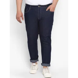 Urbano Plus Men Blue Stretchable Clean Look Jeans-picture-29