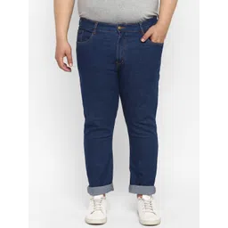 Urbano Plus Men Blue Stretchable Jeans-picture-30