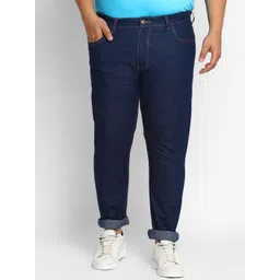 Urbano Plus Men Blue Stretchable Jeans-picture-13