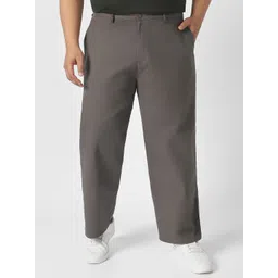 Urbano Plus Men Loose Fit Trousers-picture-15