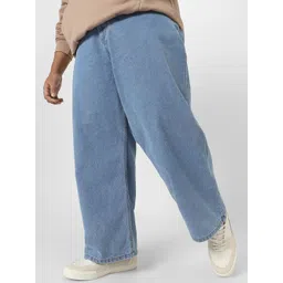 Urbano Plus Men Loose Fit Washed Non-Stretchable Jeans-picture-31