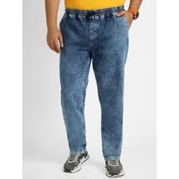 Urbano Plus Men Mid-Rise Heavy Fade Stretchable Jeans-picture-18