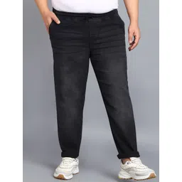 Urbano Plus Men Plus Size Clean Look Light Fade Stretchable Jeans-picture-31