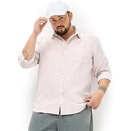 urbano plus Men's Cotton Full Sleeve Regular Fit Casual Striped Shirt-picture-14