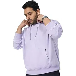 urbano plus Men's Cotton Solid Oversized Hooded Neck Sweatshirt-picture-41