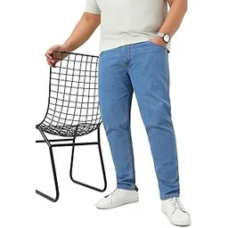 urbano plus Men's Regular Fit Washed Jeans Stretchable-picture-56