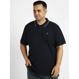Urbano Plus Plus Size Polo Collar T-Shirt-picture-15