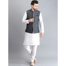 Uri and MacKenzie Men Regular Kurta with Churidar-picture-38