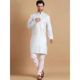 Uri and MacKenzie Men Regular Kurta with Pyjamas-picture-22