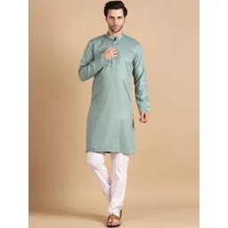 Uri and MacKenzie Men Regular Kurta with Pyjamas-picture-26