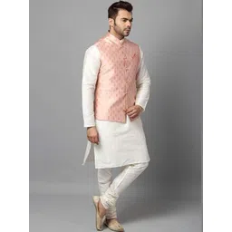 Uri and MacKenzie Men Regular Kurta with Pyjamas-picture-10