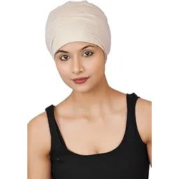 urob Cotton Lycra Women Soft Sleep Cap for Hair Loss Chemo Unlimited Uses-picture-44