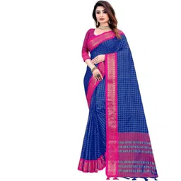 URUFASHIONMART Silk Cotton Saree-picture-34