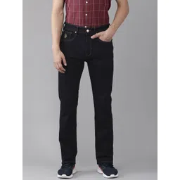 u.s. polo assn. denim co. U S Polo Assn Denim Co Men Navy Blue Slim Fit Stretchable Casual Jeans image 5