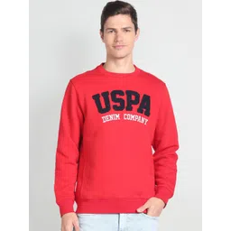 U.S. Polo Assn. Denim Co. Brand Logo Printed Cotton Sweatshirt-picture-35