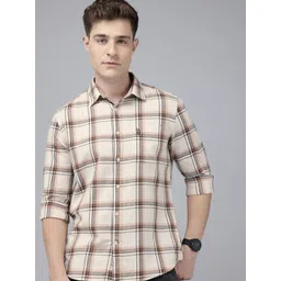 U.S. Polo Assn. Denim Co. Checked Pure Cotton Casual Shirt-picture-25