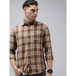 U.S. Polo Assn. Denim Co. Checked Pure Cotton Casual Shirt-picture-16