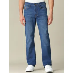 U.S. Polo Assn. Denim Co. Harold Men Straight Fit Mid-Rise Light Fade Stretchable Jeans-picture-40