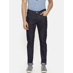U.S. Polo Assn. Denim Co. Men Blue Brandon Slim Tapered Fit Mid-Rise Clean Look Sustainable Jeans-picture-35