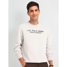 U.S. Polo Assn. Denim Co. Men Brand Logo Printed Cotton Sweatshirt-picture-33