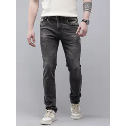 U.S. Polo Assn. Denim Co. Men Brandon Slim Tapered Fit Heavy Fade Stretchable Jeans-picture-35