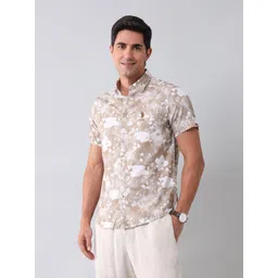 U.S. Polo Assn. Denim Co. Men Classic Floral Opaque Printed Casual Shirt-picture-24