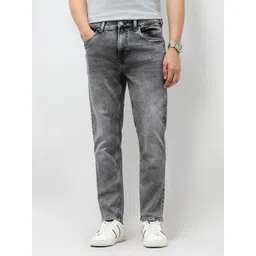 U.S. Polo Assn. Denim Co. Men Cole Tapered Crop Fit Heavy Fade Stretchable Jeans-picture-17
