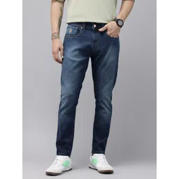 U.S. Polo Assn. Denim Co. Men Henry Skinny Cropped Fit Light Fade Stretchable Jeans-picture-37